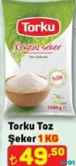 TORKU TOZ ŞEKER 1 KG TORKU TOZ ŞEKER 1 KG